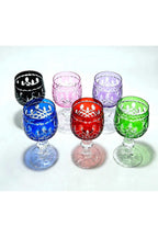 6'lı Bohemia Kristall 150ml Lüks Kahve Yanı Su Bardağı Royal Desen