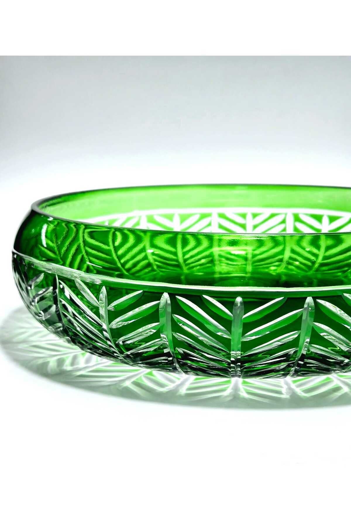 Kristal Dekor Kase 28cm Paris Sofra Sunum Kasesi