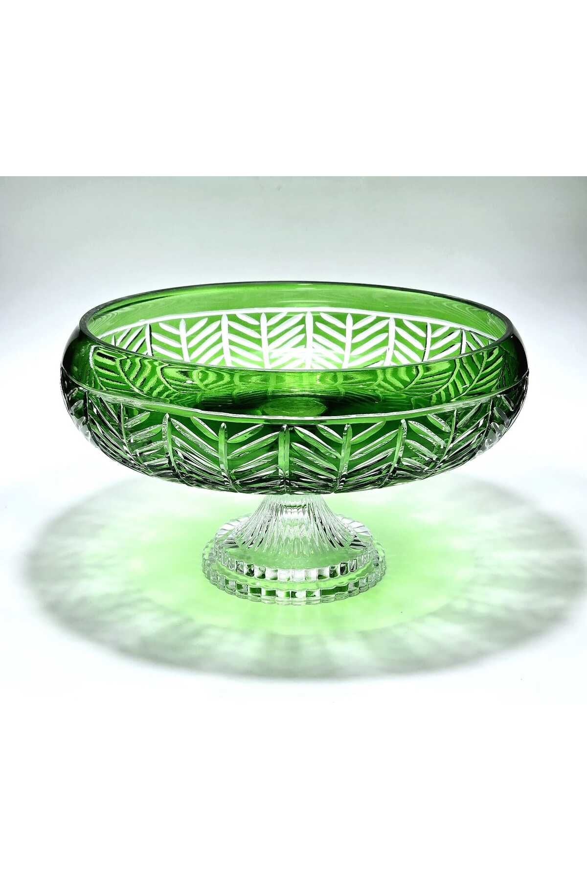 28cm Kristal Dekor Kase Paris Sofra Sunum Kasesi