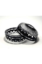 El Yapımı Kesme Kristal Royal Desen Dekoratif Sunumluk Kapalı Peçetelik Mumluk