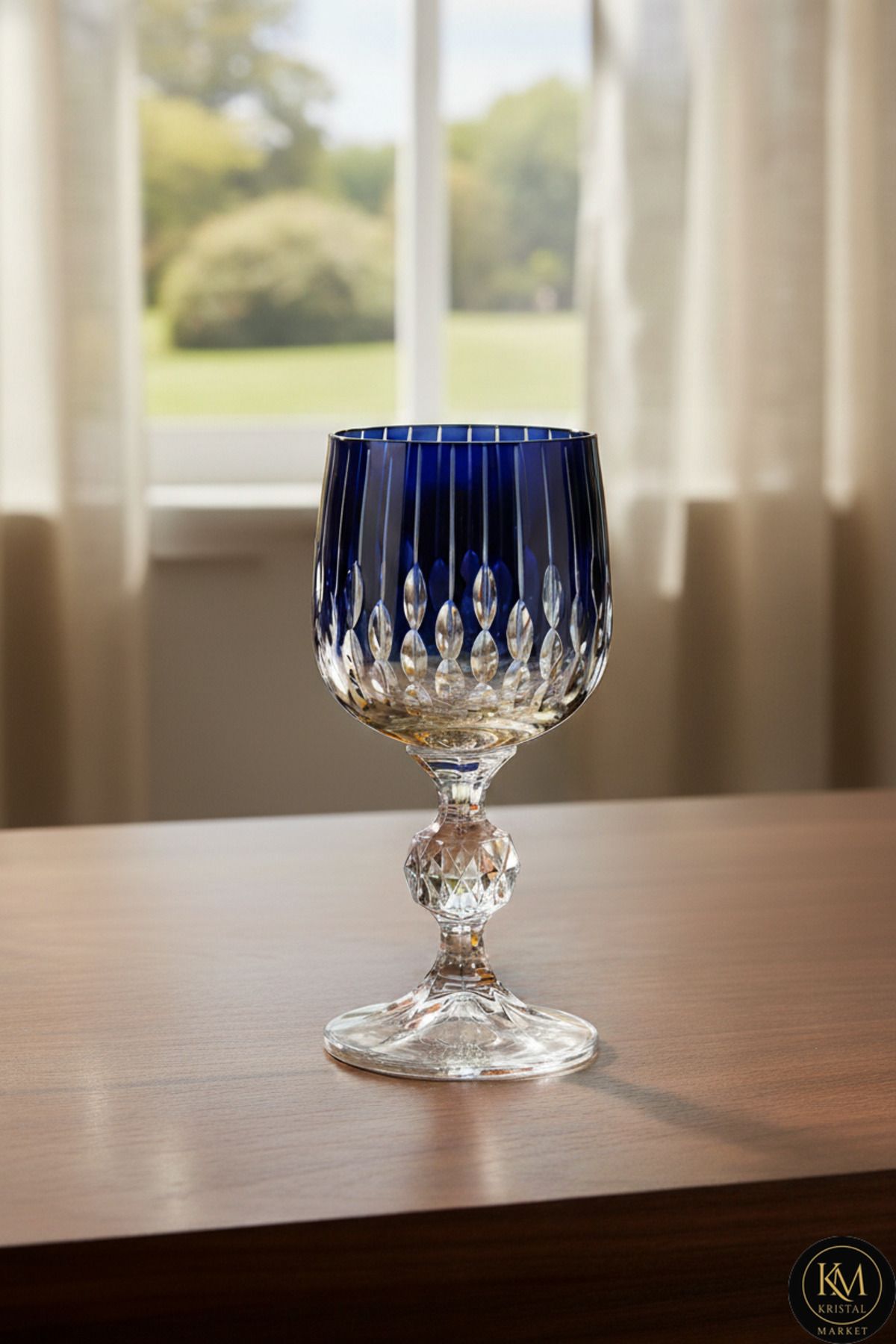 El Yapımı Kristal Bohemia Neon Kristal Kahve Yanı Likör Su Bardağı Ürün ana görseli