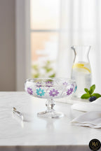 PAPATYA DESENLİ AYAKLI 28CM LÜKS MEYVELİK