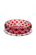 28cm Kristal Dekor Petek Sofra Sunum Kasesi