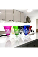 6 Parça Renk Lüks Ayaklı Meşrubat